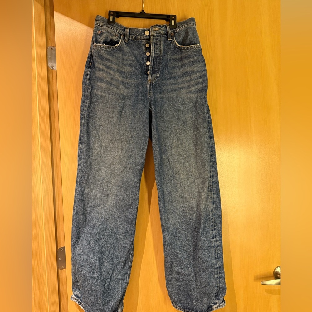 Agolde low slung jeans